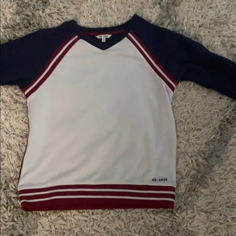Ob • sess light weight sweater// kids size